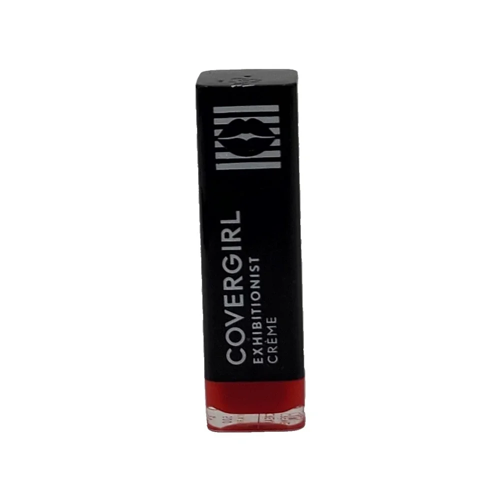 Covergirl Exhibitionist Cream Lipstick 500 Lit a Fire .12 Oz New Factory Sealed